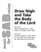 Draw Nigh and Take the Body of the Lord SAB choral sheet music cover